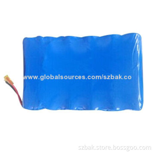 11.1V 18650 Lithium-ion Rechargeable Battery Pack, 4,000mAh Capacity